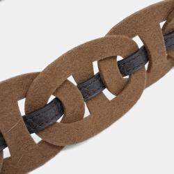 Pre Owned حزام هيرمس جلد بي إم