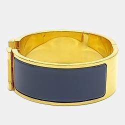 Pre Owned Hermes Click Clock Bracelet