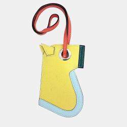 Pre Owned دلاية حقيبة هيرمس كميل جلد متعددة الألوان