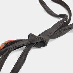 مملوكة مسبقًا Hermes Petit H Silk Belt