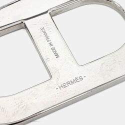 مملوكة مسبقًا بروش جلد برتقالي هيرمس شاندال