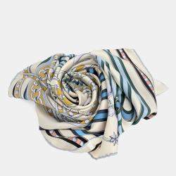 Pre Owned Hermes silk scarf