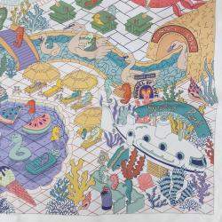 مملوكة مسبقًا Hermes Silk Multicolor scarf