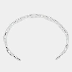 مملوكة مسبقًا Hermes Chain d'Ancre Sterling Silver Bracelet