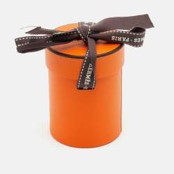 Pre Owned Hermès Pink/Beige L'art Indien des Plaines Silk Twilly 