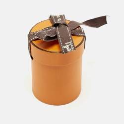 Pre Owned Hermès Black Brides de Gala en Fleurs Silk Twilly 