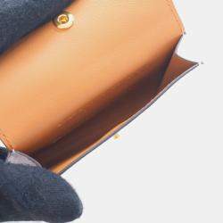 مملوكة مسبقًا Hermes Mauve Pale Epsom Kelly Pocket Belt 18