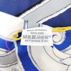 مملوكة مسبقًا وشاح هيرمس حرير متعدد الألوان