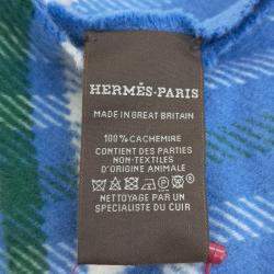 Pre Owned Hermes Multicolor cashmere muffler