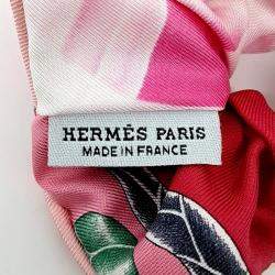 مملوكة مسبقًا Hermes silk hair scrunchie