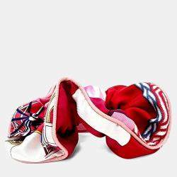 مملوكة مسبقًا Hermes silk hair scrunchie