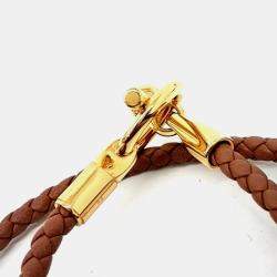Pre Owned Hermes Glennan Double Tour Bracelet