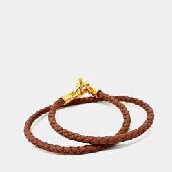 Pre Owned Hermes Glennan Double Tour Bracelet