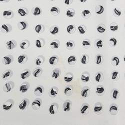 Pre Owned Hermes Petite Black, White Silk Scarf