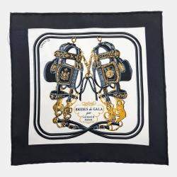 Pre Owned Hermes Multicolor Silk Nano Scarf