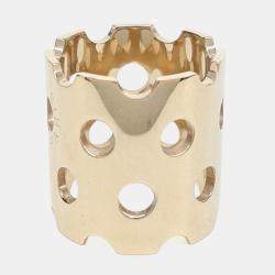 Pre Owned خاتم وشاح هيرمس ذهبي