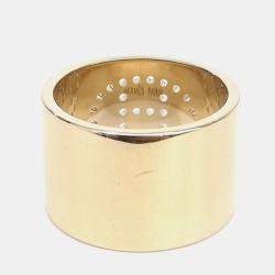 Pre Owned Hermes Gold Scarf Ring