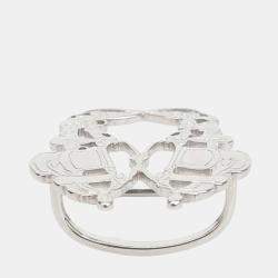 مملوكة مسبقًا Hermes Silver Scarf Ring