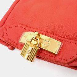 مملوكة مسبقًا Hermes Kelly Red gloves