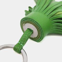 Pre Owned Hermes Carmen Tassel Keyring (W)