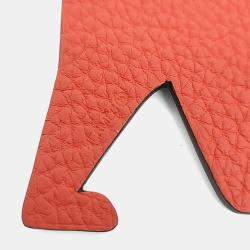 Pre Owned Hermes Petit H (Petit Hache) Bear Bag Charm