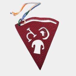Pre Owned Hermes Petit H (Petit Hache) Pizza Bag Charm