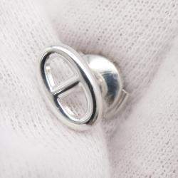 مملوكة مسبقًا Hermes Chaine D'Ancre Farandole Earrings Size TPM SV925