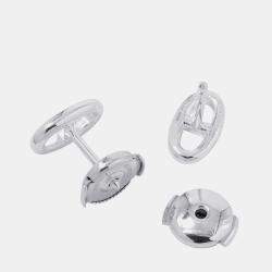 مملوكة مسبقًا Hermes Chaine D'Ancre Farandole Earrings Size TPM SV925