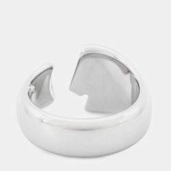 Pre Owned خاتم هيرمس كاروسيل مقاس تي ٥٨ ميدان برتقالي معدن