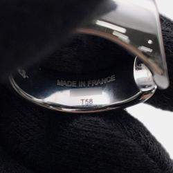 Pre Owned خاتم هيرمس كاروسيل مقاس تي ٥٨ ميدان برتقالي معدن