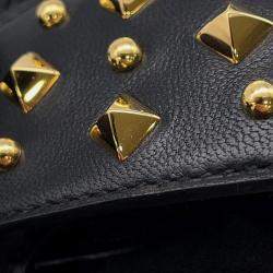 Pre Owned Hermes Robeo Padlock Black Lambskin