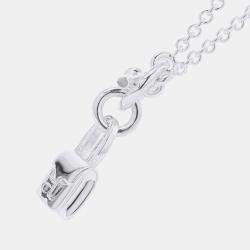 Pre Owned قلادة هيرمس كونستانس أميوليت Sv925