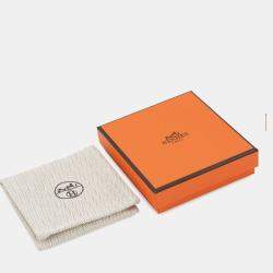 م ملوكة مسبقًا قلادة هيرمس بوب آش روكابار مقاس صغير لاكر تجميلي مطلي ذهب