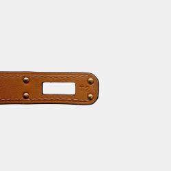 مملوكة مسبقًا حقيبة هيرمس دوبروتور جلد العجل الأسود بوكس حجم 2