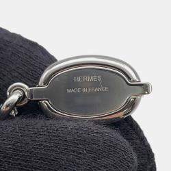 Pre Owned Hermes Mini Mayon Necklace Size Pm Claim Lacquer Metal