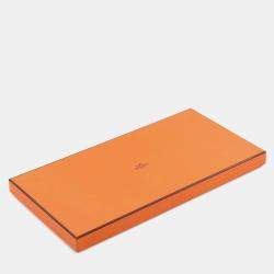 Pre Owned وشاح هيرمس حرير ملون بحجم مئة وأربعون أخضر