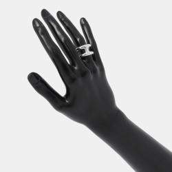 Pre Owned Hermes Osmoz Ring Size Pm/51/#11 Sv925
