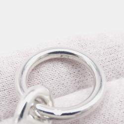 Pre Owned Hermes Chaine D'Ancre Bracelet 16 Frames Size Pm Sv925