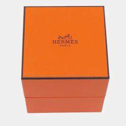 Pre Owned Hermes Chaine D'Ancre Bracelet 16 Frames Size Pm Sv925