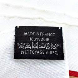 Pre Owned وشاح هيرمس حرير متعدد الألوان