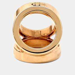 Pre Owned خاتم وشاح هيرمس معدني