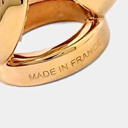 Pre Owned خاتم وشاح هيرمس معدني