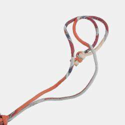 Pre Owned Hermes Leather Orange Petit H Petit Hache Bag Charm