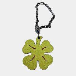 Pre Owned حلقة مفاتيح وحلية حقيبة هيرميس كلوفر