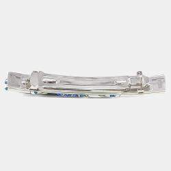 Pre Owned هيرميس دبوس شعر حرير متعدد الألوان