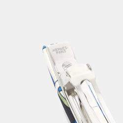 Pre Owned هيرميس دبوس شعر حرير متعدد الألوان