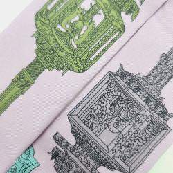 Pre Owned Hermes Twilly Multicolor Silk Scarf