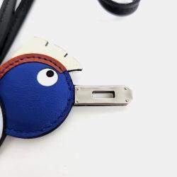 مملوكة مسبقًا Hermes Birdie Multicolor Leather Bag Charm
