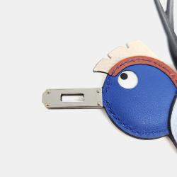 مملوكة مسبقًا Hermes Birdie Multicolor Leather Bag Charm