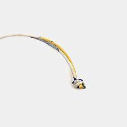 Pre Owned Hermes Petit H Petit Hache Blue Leather Bag Charm